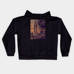 New York city design Kids Hoodie